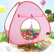 Enfants tente océan balles jouer tentes maison fosse piscine tente bébé intérieur extérieur jouet tente enfants extérieur plage jeu tente pour s'amuser