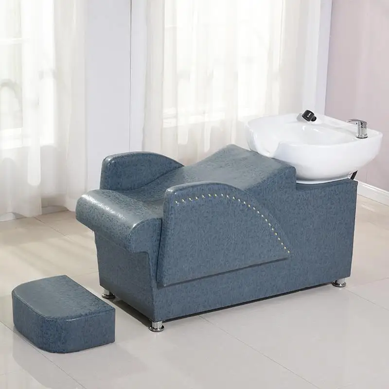 Version P De Belleza Парикмахерская Lavacabezas кровать для красоты Silla Peluqueria мебель для волос Cadeira Maquiagem салон шампунь стул - Цвет: Version P