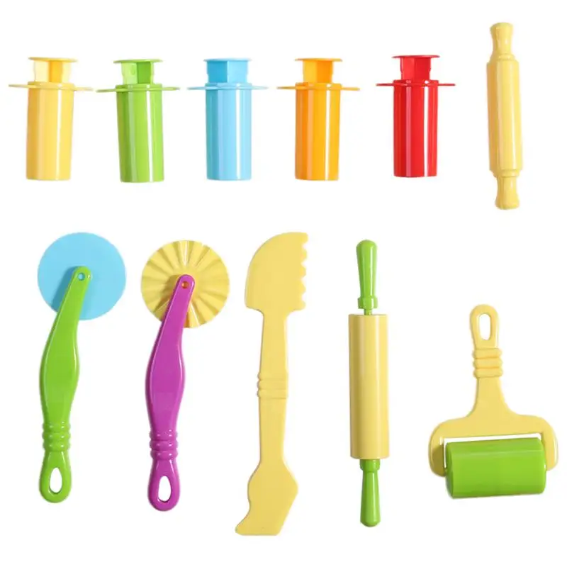 Buy 11 PCS Color Play Dough Model Tool Toys Creative