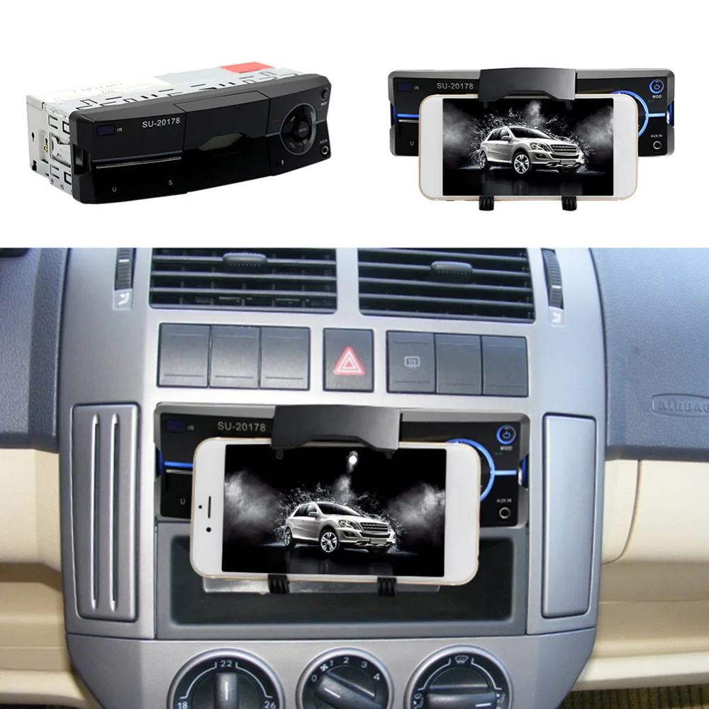 SU 20178 Bluetooth Car MP3 Player 1Din Car Radio Stereo Audio Player