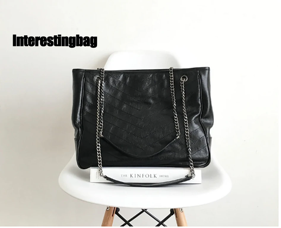 

INTERESTINGBAG Purses And Handbags,Luxury Handbags Women Bags Designer,Solid Sliver Chain Shoulder Bag,Crossbody Bag For Women