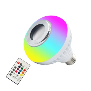 

Bluetooth Music Smart Light Bulb Color Changing RGB LED Light Bulb for Home Store Stage