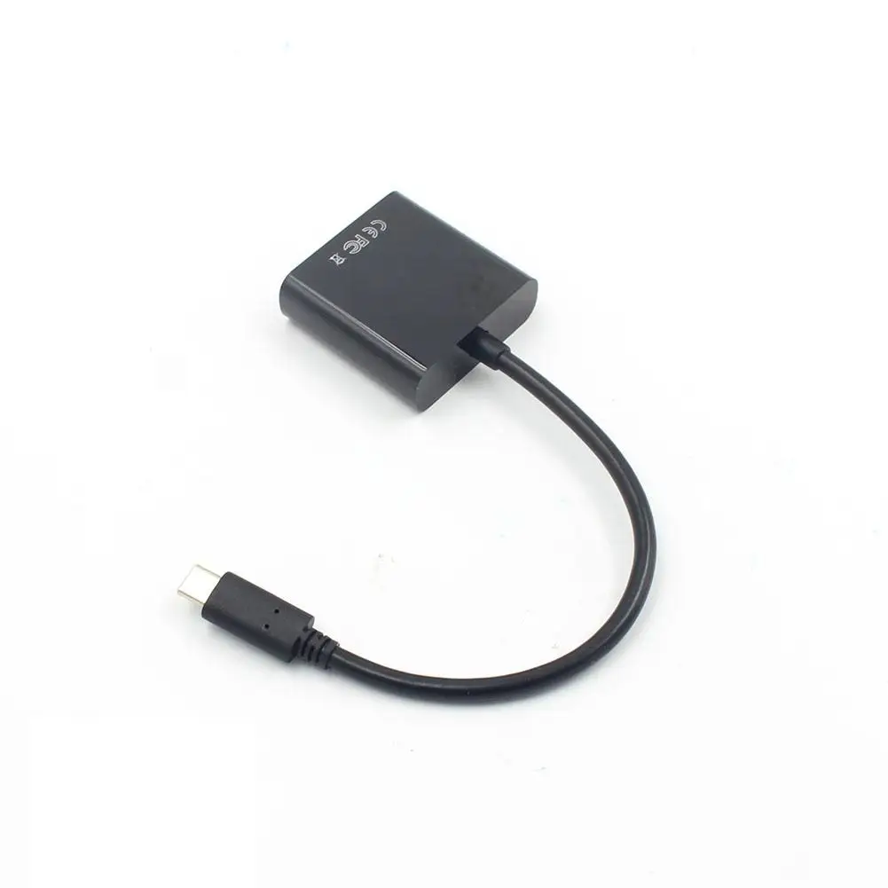 USB 3,1 type C в VGA конвертер USB HD 1080 p Full HD визуальный кабель видеоадаптера