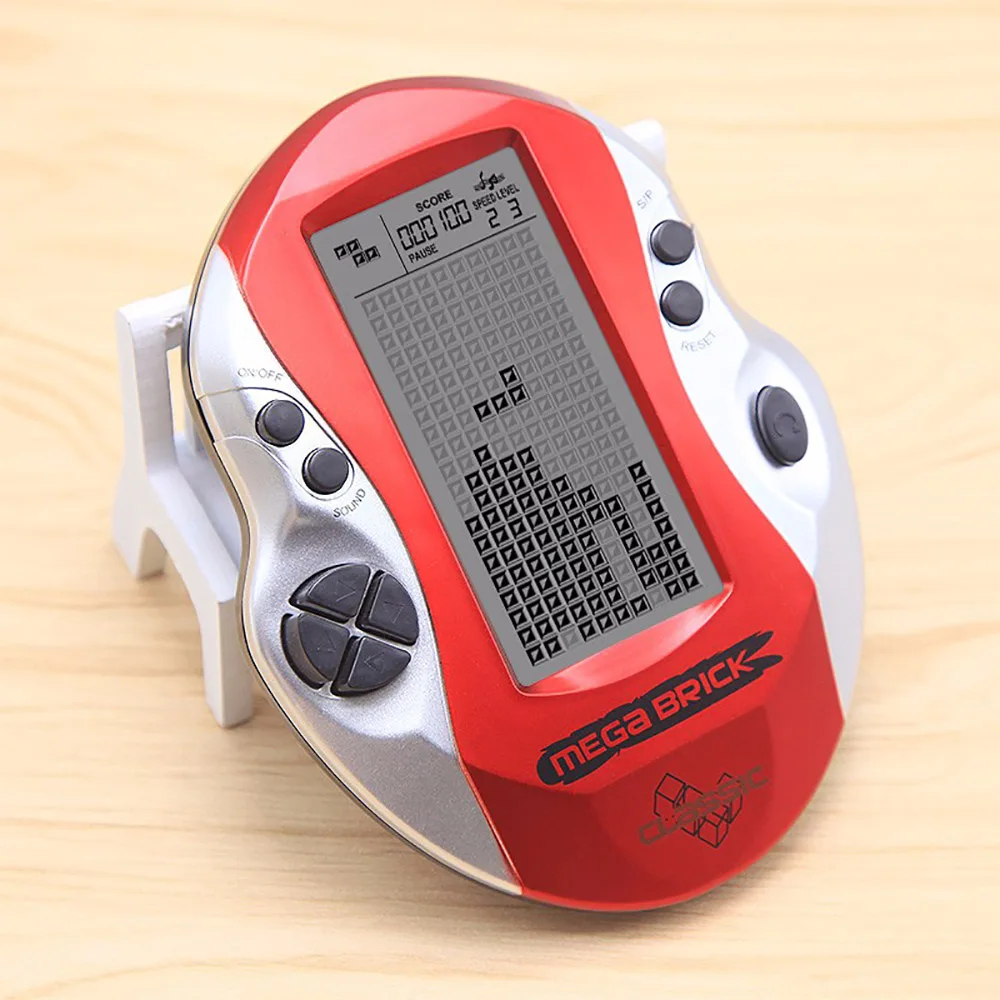 3 Inch Childhood Tetris Handheld Game Players Game Console LCD Electronic Games