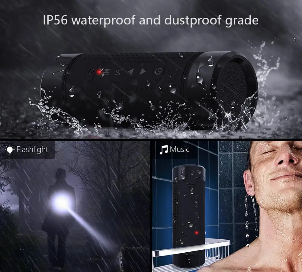  JAKCOM OS2 5200mAh Outdoor Wireless Bluetooth Speaker Waterproof Column Bicycle Portable Music Bass