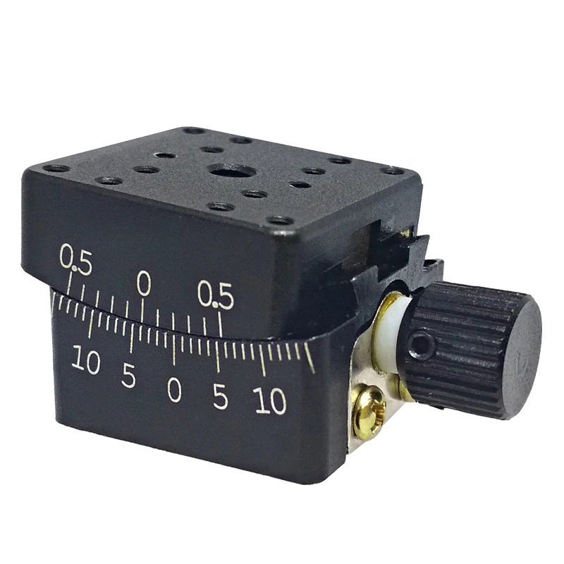 PT-SD303 точный ручной Гониометр, платформа ласточкин хвост, оптический раздвижной стол, диапазон вращения:+/-15 градусов