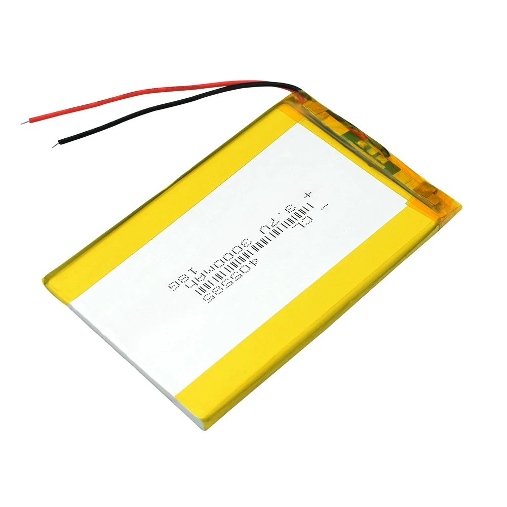 405585 батарея 3,7 V 3000 mAh литиевая батарея 405585 для DVD gps PAD планшет электрические игрушки пульт дистанционного управления электронная книга - Цвет: 4 x Battery