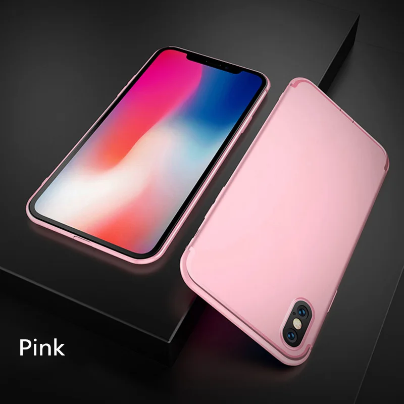 Soft Silicone Case For iPhone XS Max X XR 10 11 Pro 7 8 Plus iPhone 6 S 6S 5 5S 5SE 6Plus 7Plus 8Plus i Phone Back Cover Housing iphone 8 plus leather case