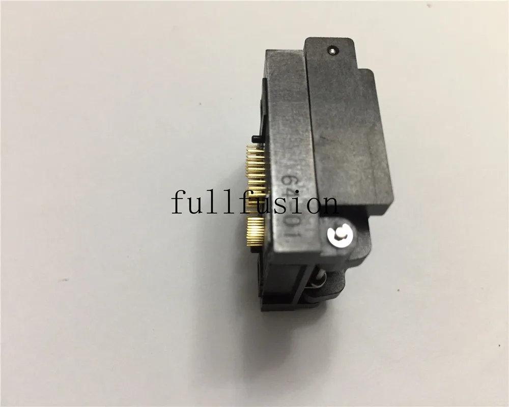 QFN 64BT 0.5 01 QFN64P IC тестовое гнездо 0 5 мм шаг 9X9 с заземлением контактный ожога в
