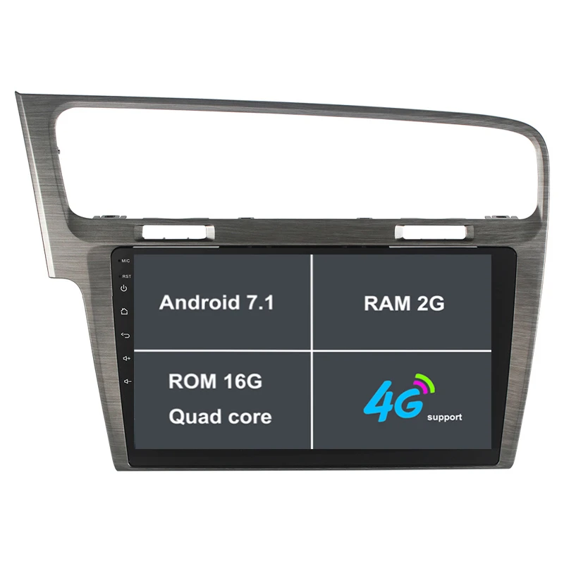 Android 7 1 1 HD 1024 600 Quad Core 2G RAM font b Car b font