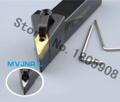 

MVJNR2020K16 W-Type CNC Turning Lathe Machine Tools Lathe Cutting Tools External Turning Tool Holder 20*20*125mm