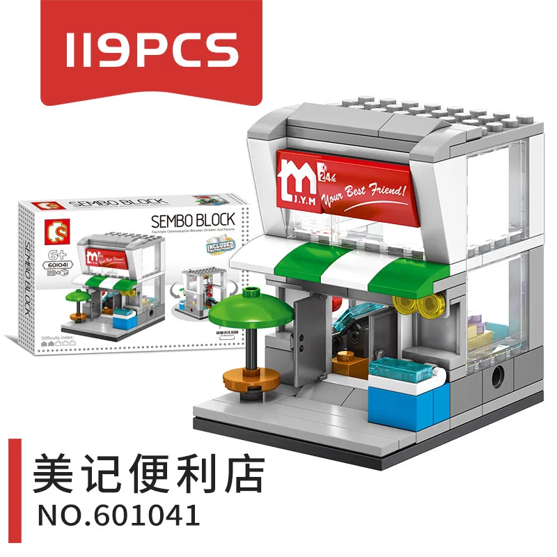 sembo blocks mini shop 601041
