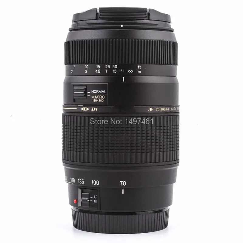 Макрообъектив AF 70 300 мм объективы для макросъемки LD Nikon D3300 D5200 D5300 D5500 D90 D60 D40X D3200 D3400