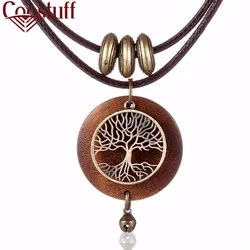2017 choker Woman Necklaces vintage Jewelry Tree Design Wooden pendant Long necklace for women collares mujer kolye 2017 choker Woman Necklaces vintage Jewelry Tree Design Wooden pendant Long necklace for women collares mujer kolye