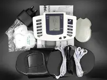Electrical Muscle Stimulator Russian Or English Button Therapy Massager Pulse Tens Acupuncture Body Massage Relax Care 16 Pads Electrical Muscle Stimulator Russian Or English Button Therapy Massager Pulse Tens Acupuncture Body Massage Relax Care 16 Pads