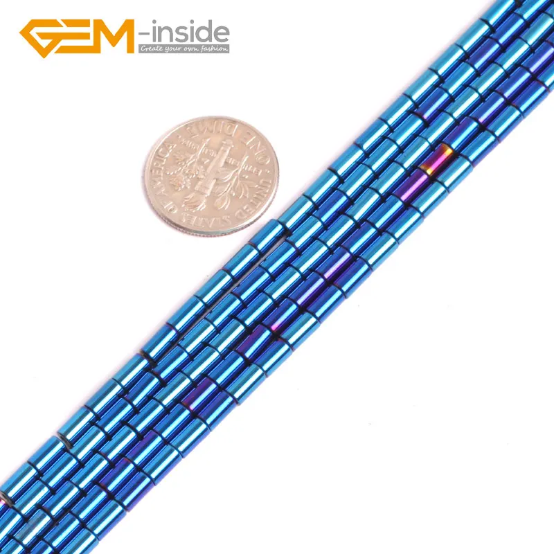 Beads Jewelry Making Metal Hematite Beads Natural Black Blue Aliexpress