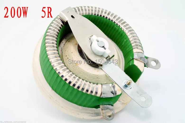 Rotary Rheostat , High Power Wirewound Potentiometer , Disk Ceramic