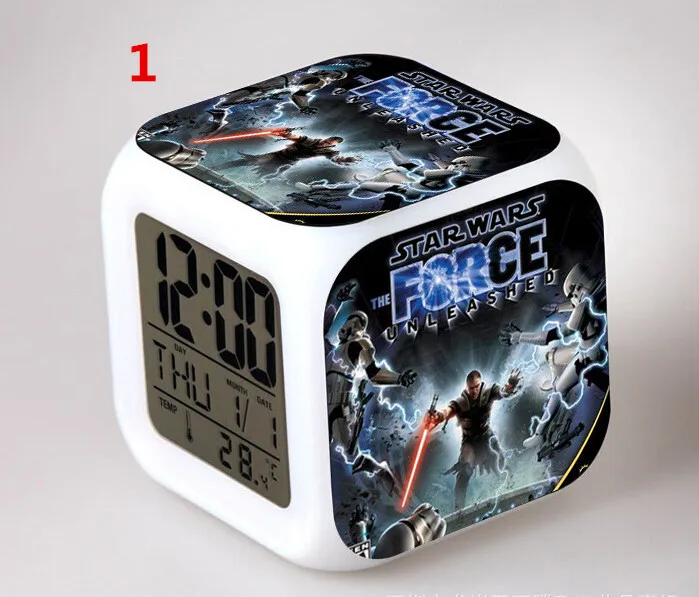 Free Shipping 2018 Star Wars Night Light LED 7 Color Flash Changing