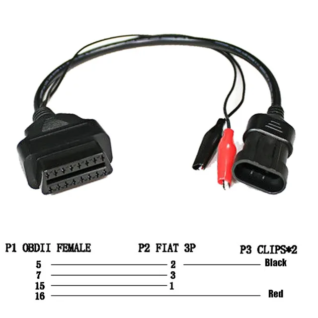 Разъем fiat obd2