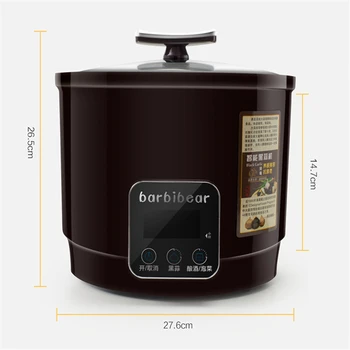 

110V 220V 6L Automatic Intelligent Fermenting Black Garlic Machine Household Commercial With Off Memory Food Professor