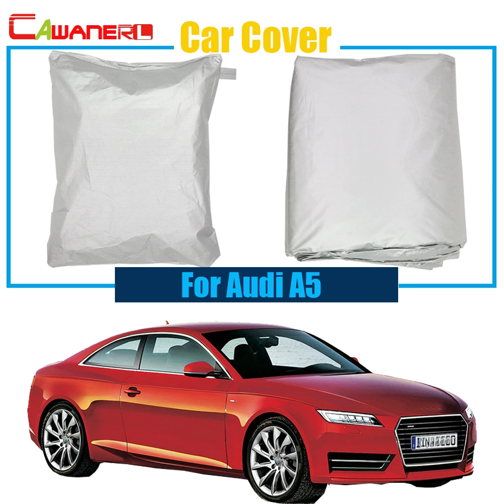 Cawanerl Full Car Cover Snow Rain Sun Resistant Cover Sun Shade Anti UV