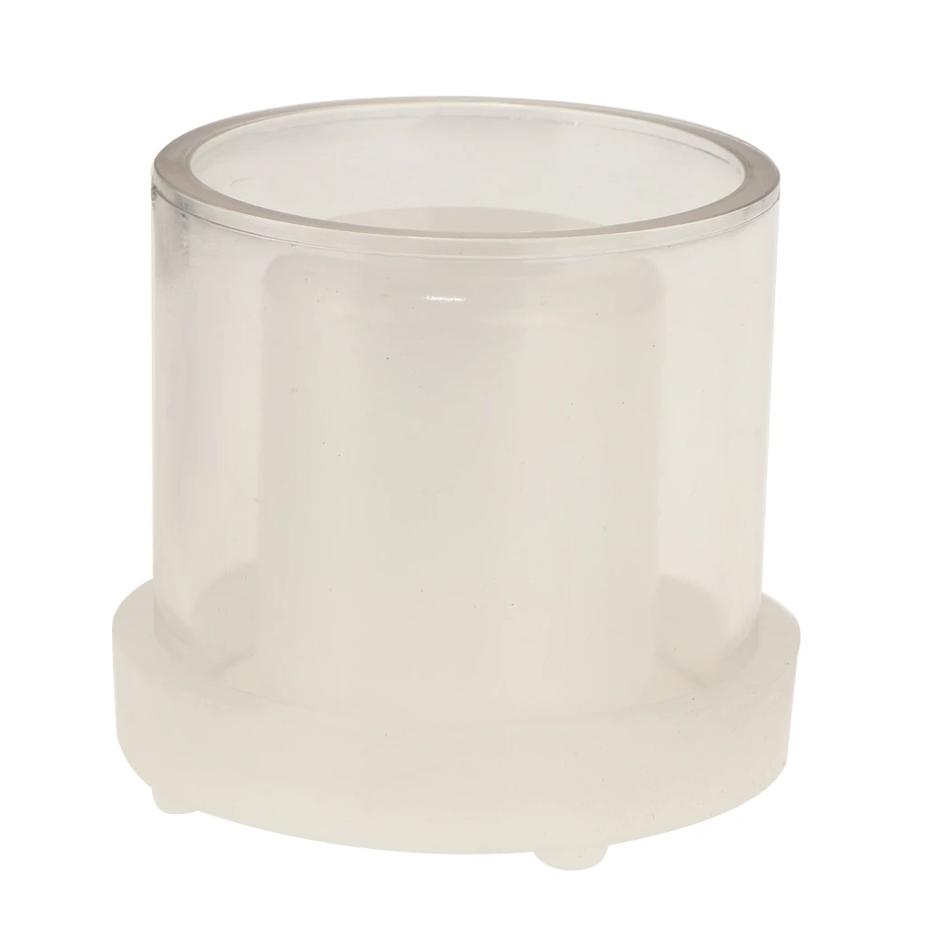 Полый цилиндр, форма для изготовления свечей, форма для DIY, светодиодный пластиковый прочный держатель для мыла и свечей ручной работы, 50x50 мм