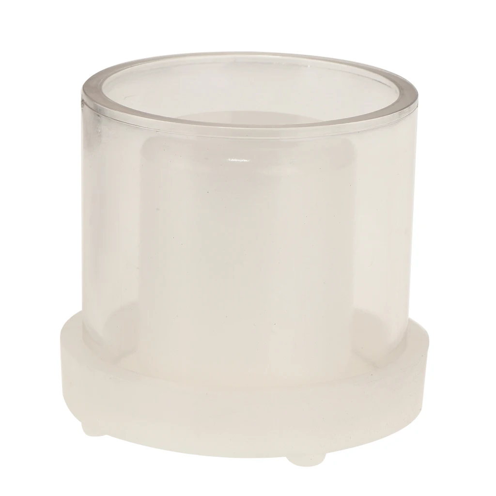 Hollow Cylinder Candle Making Mold Mould for DIY LED Candle Plastic Durable Holder for Handmade Soap and Candle Making 50x50mm