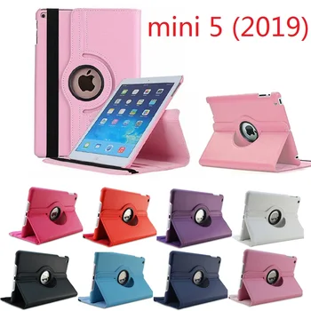 

New Tablet Case for iPad mini 5 2019 Case 360 Rotation Flip Smart Magnetic 7.9'' Cover for iPad mini 5 2019 360 Flip Case Stand