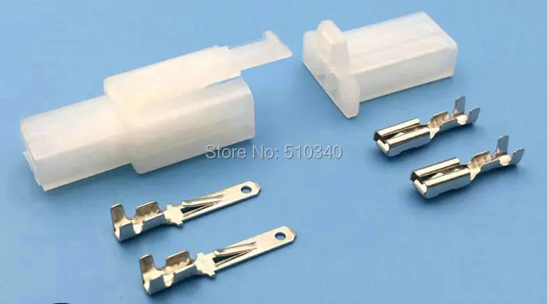 

10set Motorcycle Electrical Multi - Connector (2.8mm) 2 way