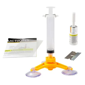 

DIY Car Tools Car Glass Repair Tool Auto Glass Windshield Windscreen Instrument Repair Kits DIY Glass Repair Tool Sets