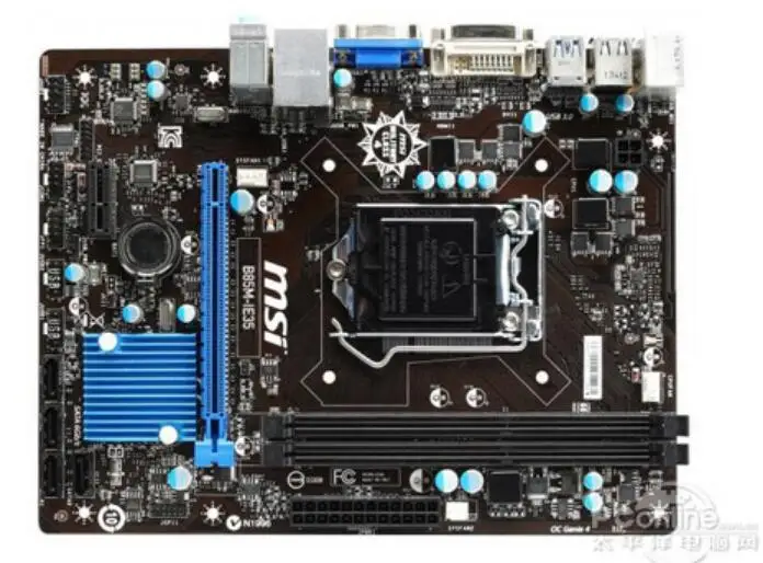 MSI B85M-IE35 for Intel Socket LGA 1150 MicroATX PC Motherboard DDR3 Mainboard