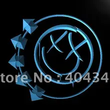 LF007-Blink 182 панк музыка бар светодиодный неоновый свет знак