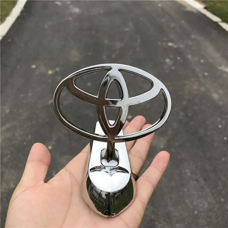 

Hood Bonnet Sticker For Toyota Camry Corolla Highlander 4runner Tundra Rav4 Vios Wish Yaris Prado Accessories Auto Front Badge