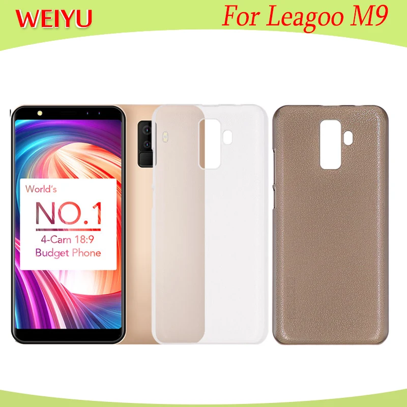 

ocube For Leagoo M9 Case Anti splotches Clear hard Plastic Ultra Slim Protective Back Case Cover for Leagoo M9 Phone