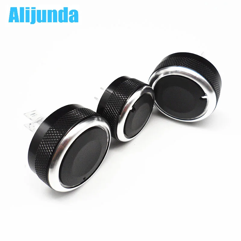 

3 pcs / tool Car styling Air conditioner temperature control button AC Knob for switch Car accessories for Nissan Tiida / NV200