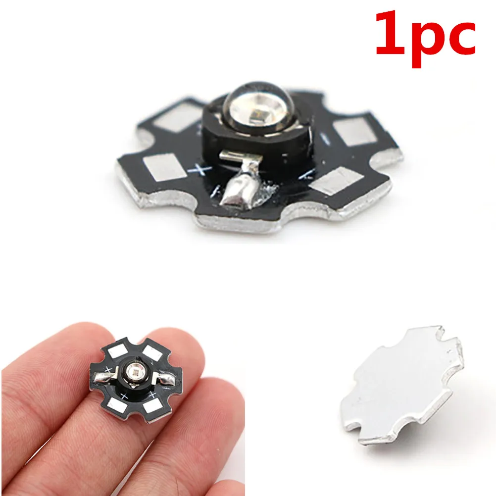 1pc 3W High Power 850nm Infrared LED Light IR Led For NIGHT VISION CAMERA Light