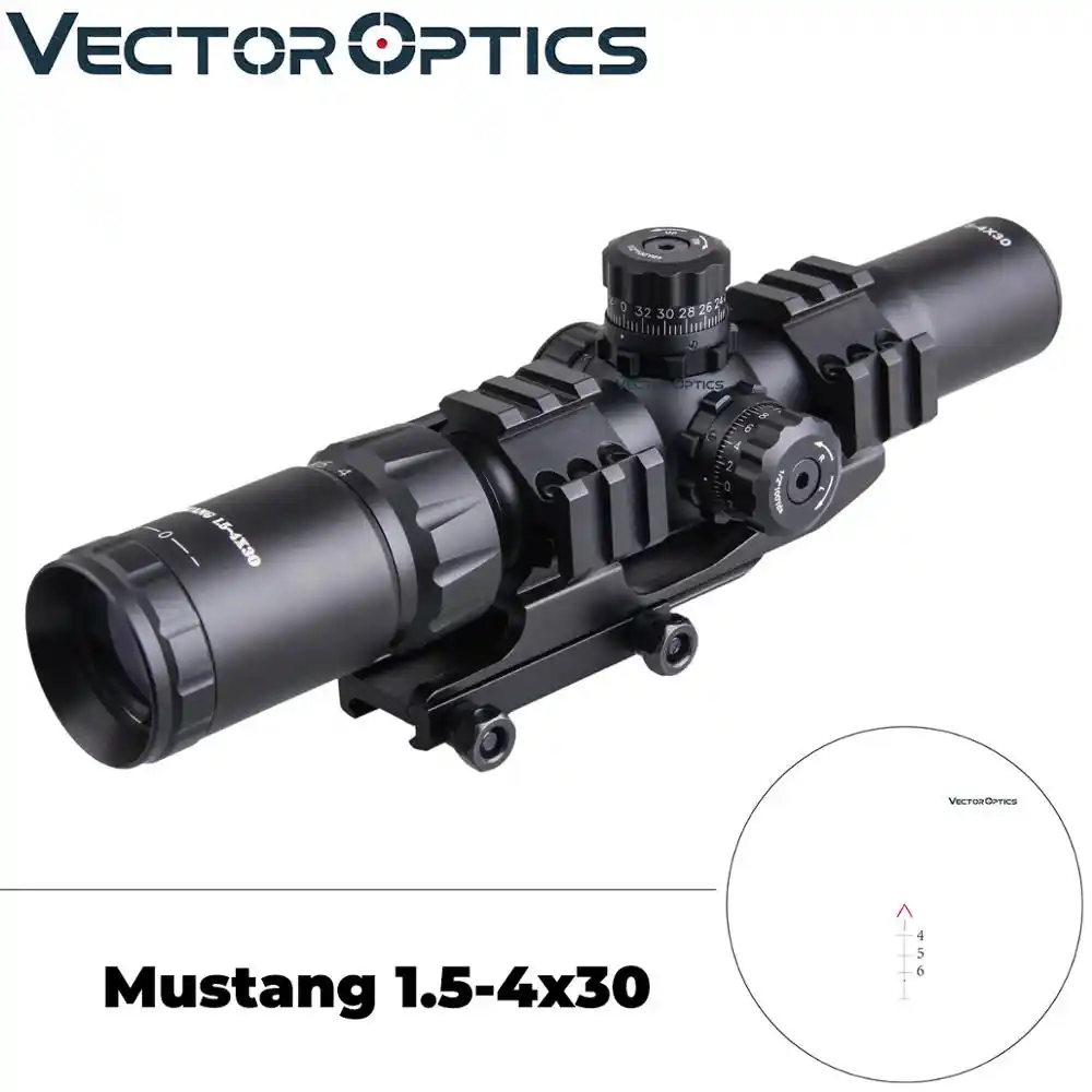 【美品】ベクターオプティクス Mustang 1-4x30 GenII 1-4x LPVO | Mustang 1-4x30 .22LR Rifle Scope – Vector Optics