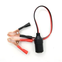 2021 brandnew 12v bateria de carro terminal clip-on isqueiro adaptador de tomada braçadeira