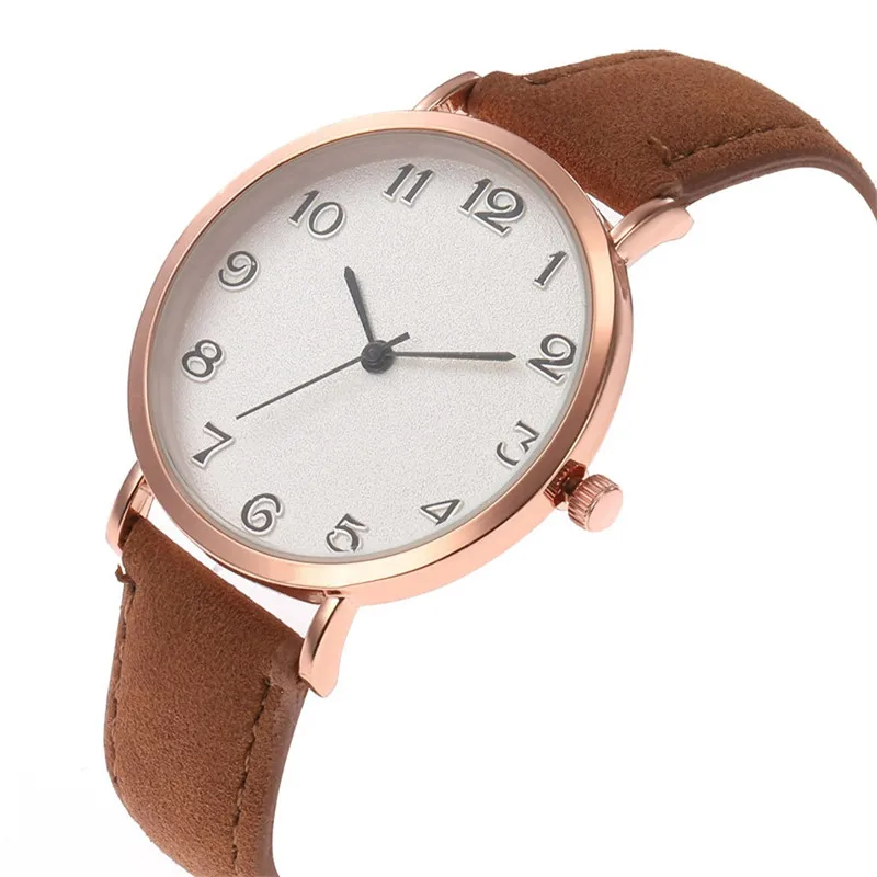 2019 Новые простые часы для отдыха relojes para mujer кварцевые темперамент личности