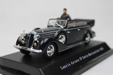 PRC 1 43 Lancia Asturu IV Serie Ministeriale 1938 with dolls version Vintage car alloy model