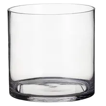 Новинка! 14X14 см цилиндрическая ваза, 5,5 дюймов круглая стеклянная ваза чаша, 5,5 дюймов цилиндрический подсвечник, USD12.99/PC