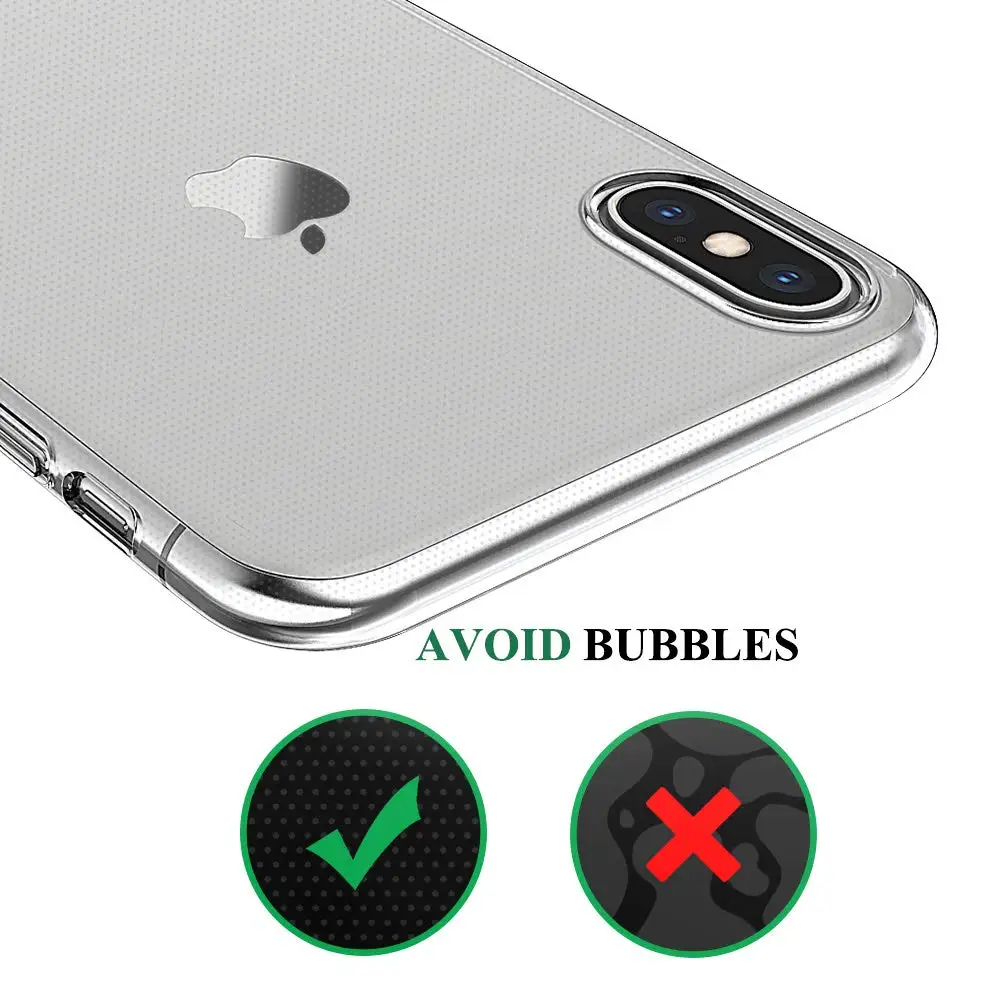 Прозрачный чехол для iPhone 11 4 4S 6 6S X XR XS Max 7 8 Plus Pro 5 5S SE 5C прозрачная Мягкая