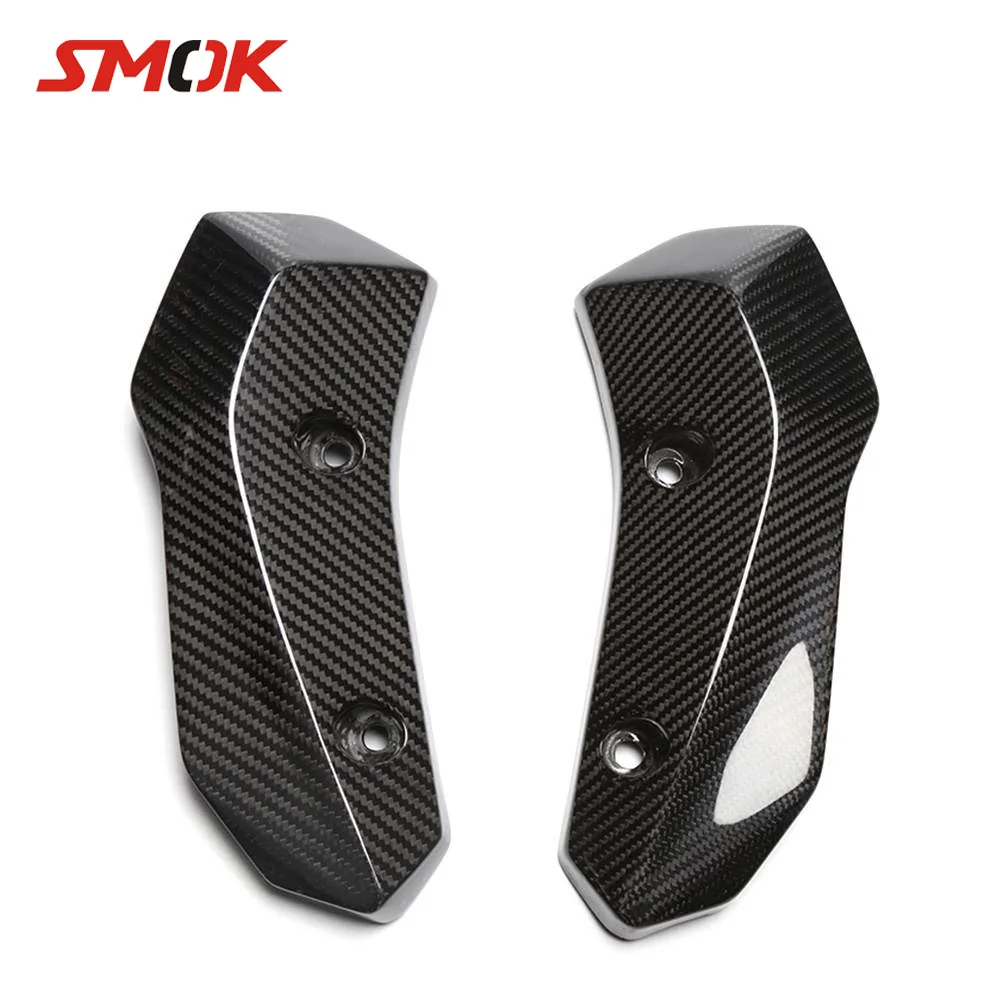SMOK для Yamaha MT07 MT 07 FZ07 FZ 2013 2018 мотоциклетная решетка радиатора из углеродного