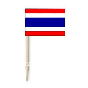 

DHL free shipping Factory wholesale 65mm Banner /Advertising /Promotional Flag (toothpick flag)-Thailand flag