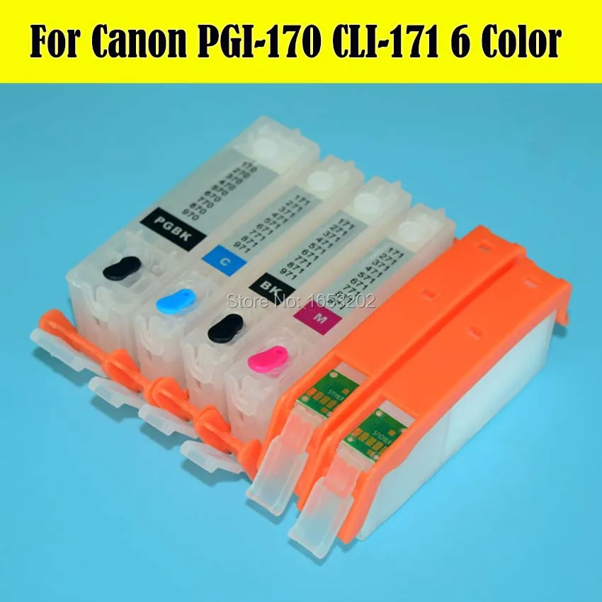 Canon 170 171GY PGI-170 CLI-171 Ink Cartridge 5