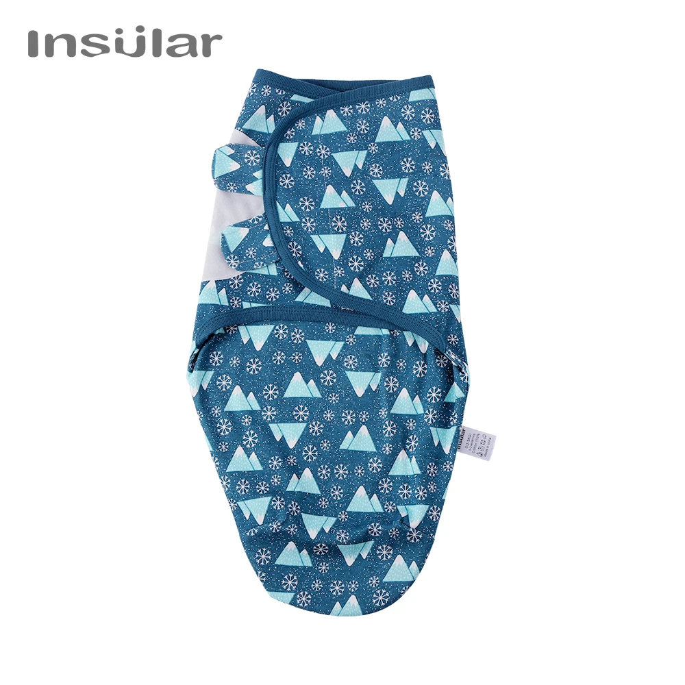 

1pc Newborn Infant Baby Sleeping Bag Cotton Stroller Swaddle Blanket Bebe Summer Spring Soft Flower Wrap Sleepsack Bedding