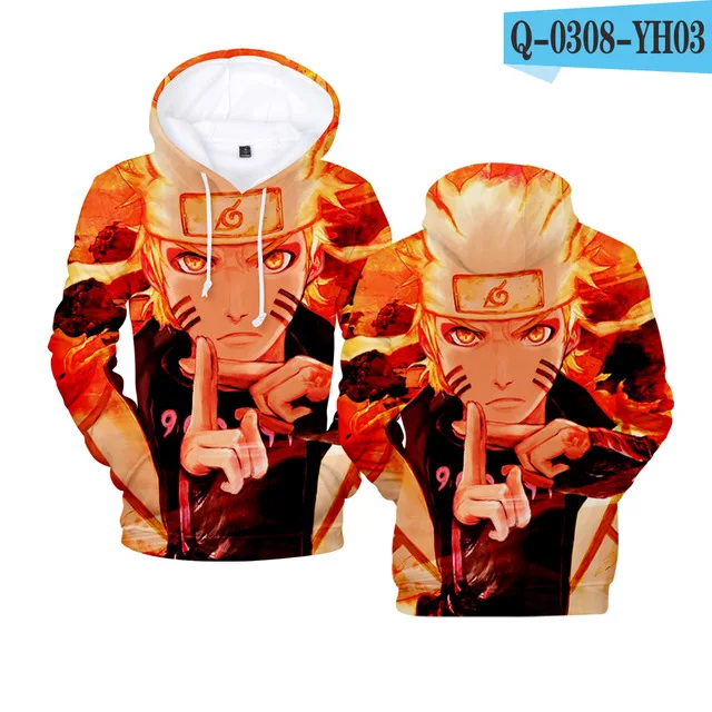 2 To 13 Years Kids Hoodies Uzumaki Naruto 3d Printed Hoodie Sweatshirt boys girls Anime Streetwear Jacket Coat Children Clothes - Цвет: 3dtz-896