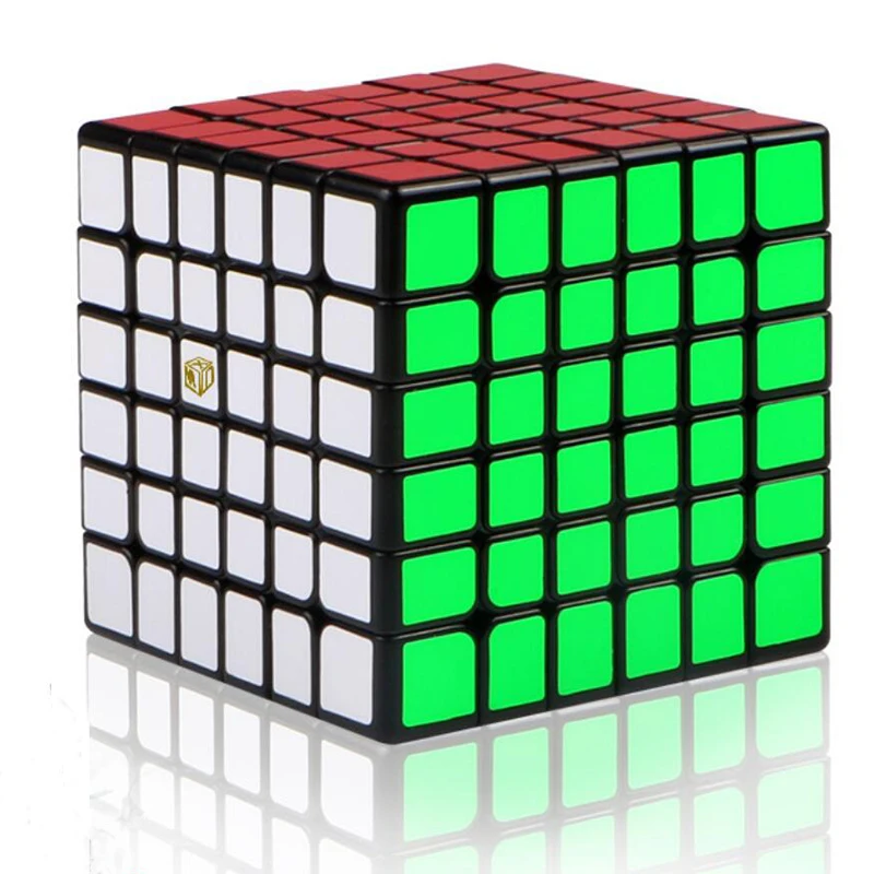 D FantiX Qiyi Mofangge X Man Shadow 6x6 Cube Профессиональный Кубик Рубика игра 6x6x6 Скоростной куб