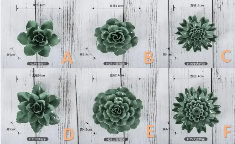 Темно-зеленый цветок декоративные настенные цветок посуда фарфор декоративные тарелки старинные домашнего декора ремесленных ремесел украшения комнаты