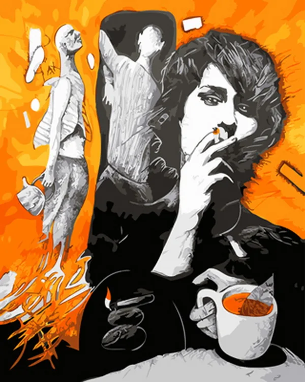 

Frameless painting by numbers paint by numbers for home decor PBN for living room 4050 imagine